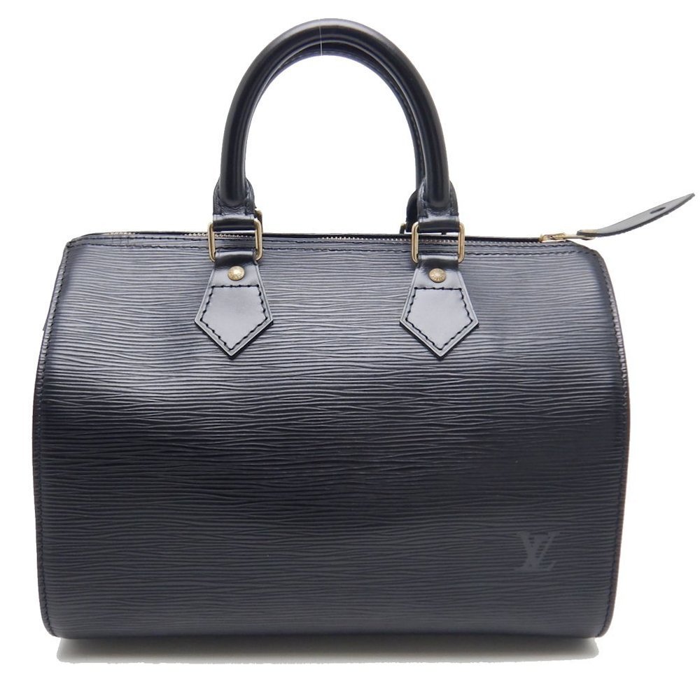 Louis Vuitton Epi Speedy 25 Handbag Noir